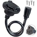 15A 125V AC Shore Power Inlet Plug