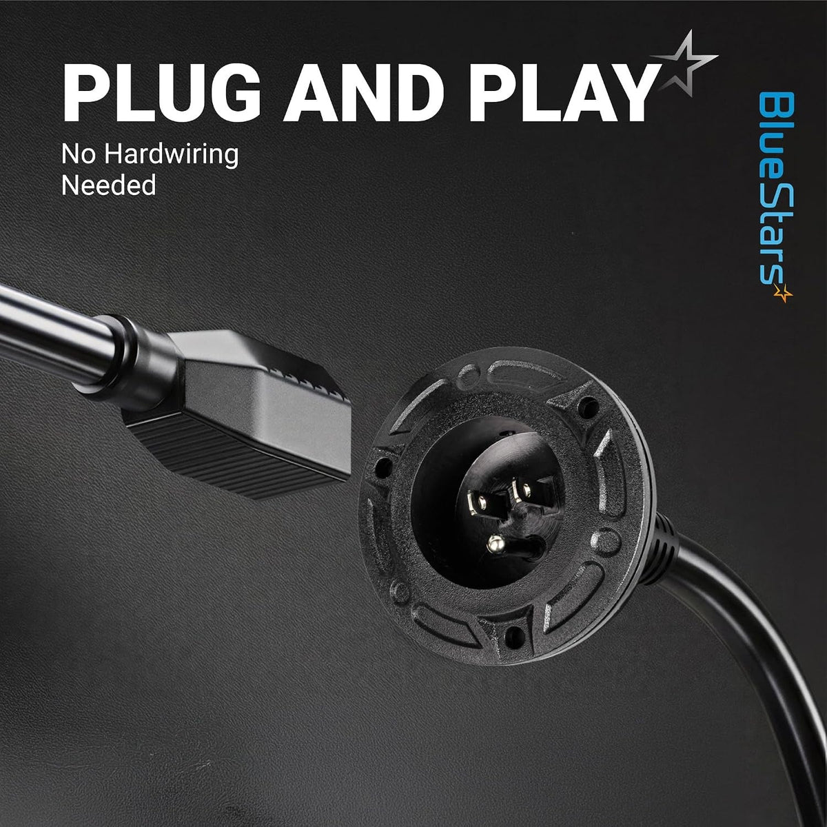15A 125V AC Shore Power Inlet Plug