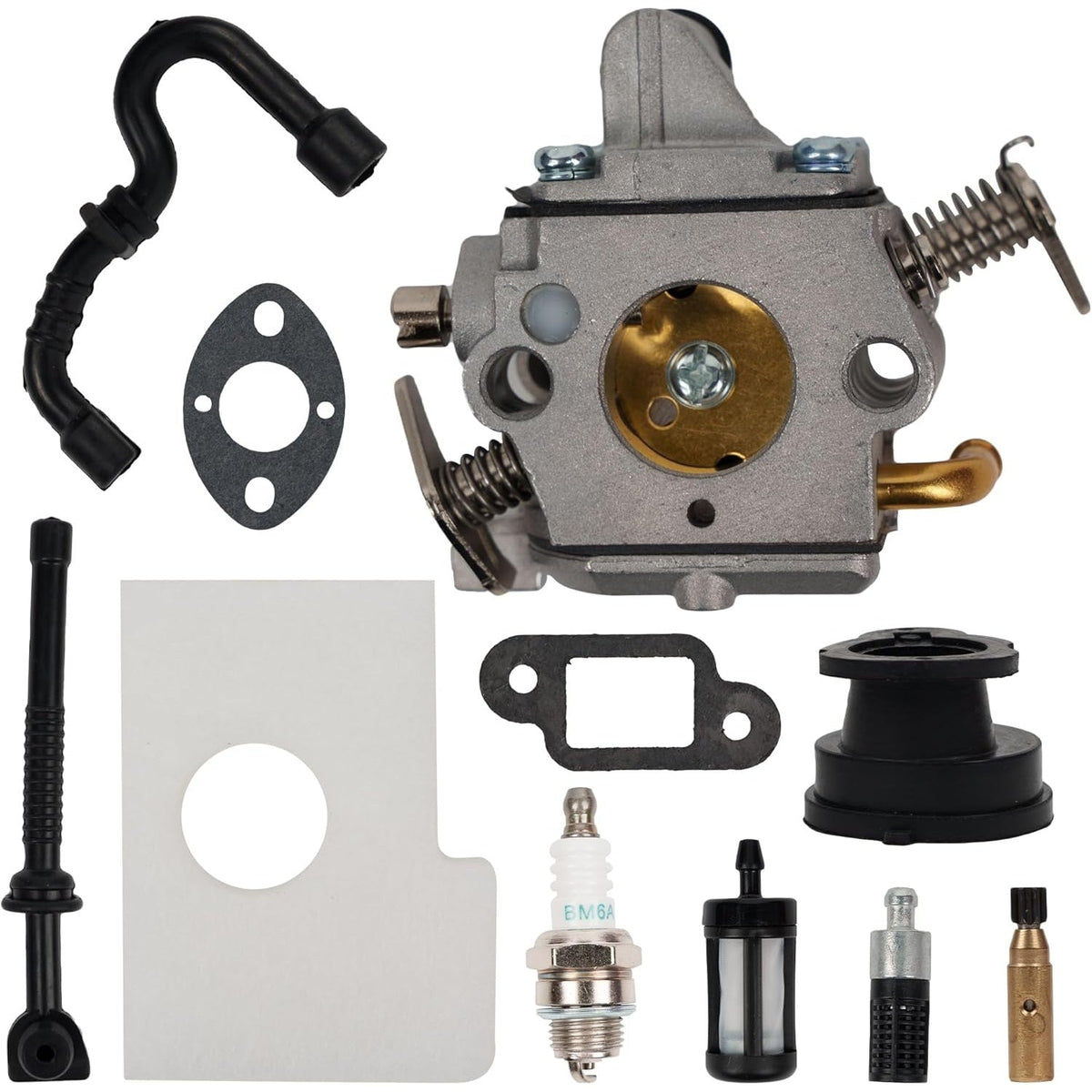 MS170 Carburetor Tune-Up Kit for Stihl MS170 MS180 MS180C Chainsaw - Replaces Zama C1Q-S57