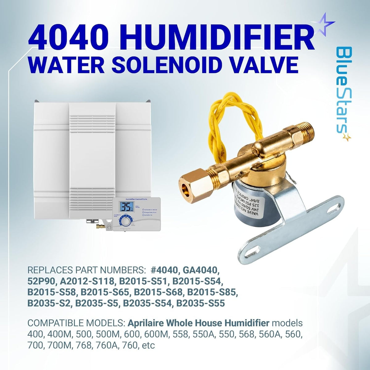 4040 Humidifier Solenoid Valve 24V Water Valve