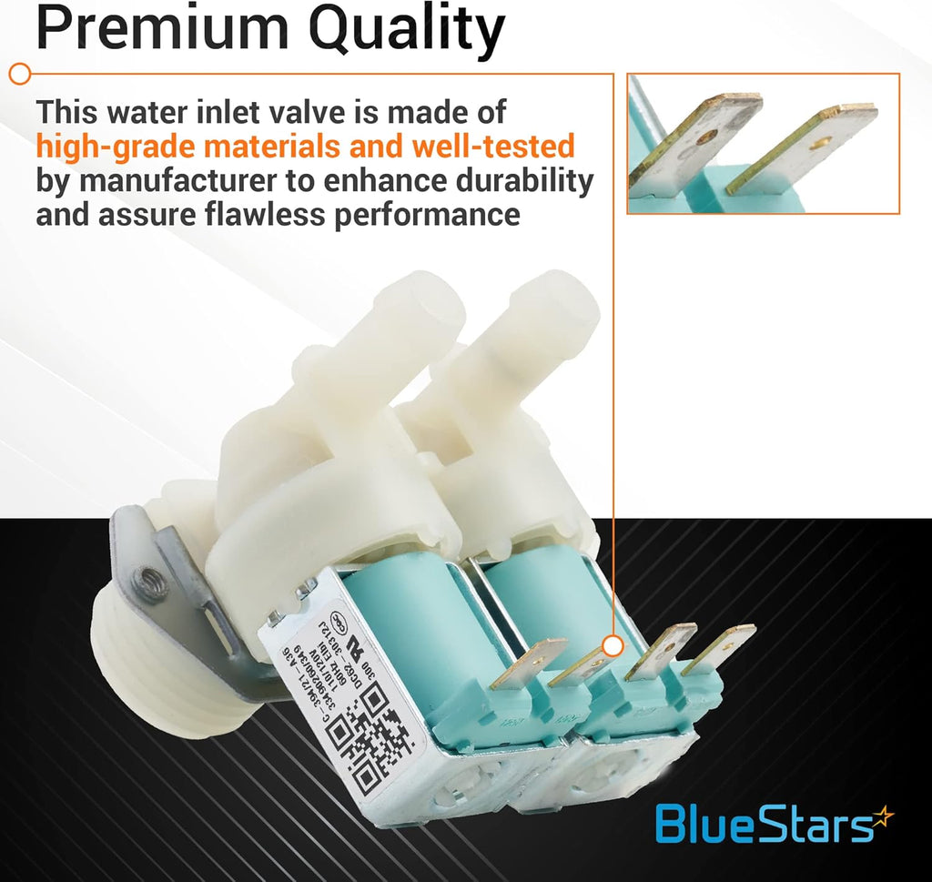 DC62-30312J DC62-30314K Samsung Washer Hot & Cold Water Inlet Valve Set for Kenmore