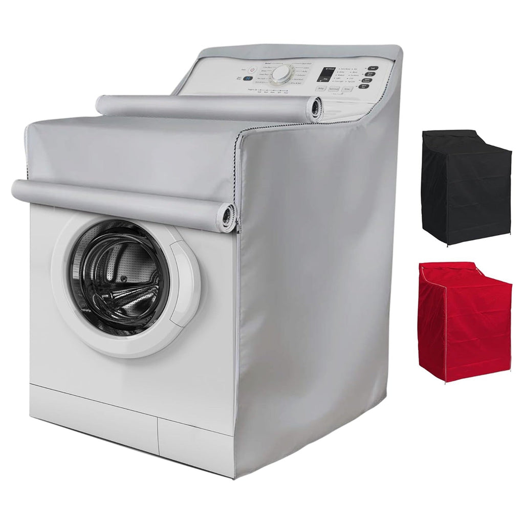 W29"xD28"xH43" Top/Front-Load Washer/Dryer Cover - Silver