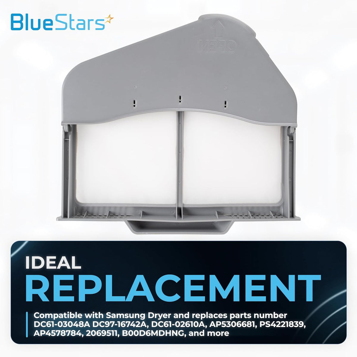 DC97-16742A Dryer Lint Trap Filter - For Samsung Dryer
