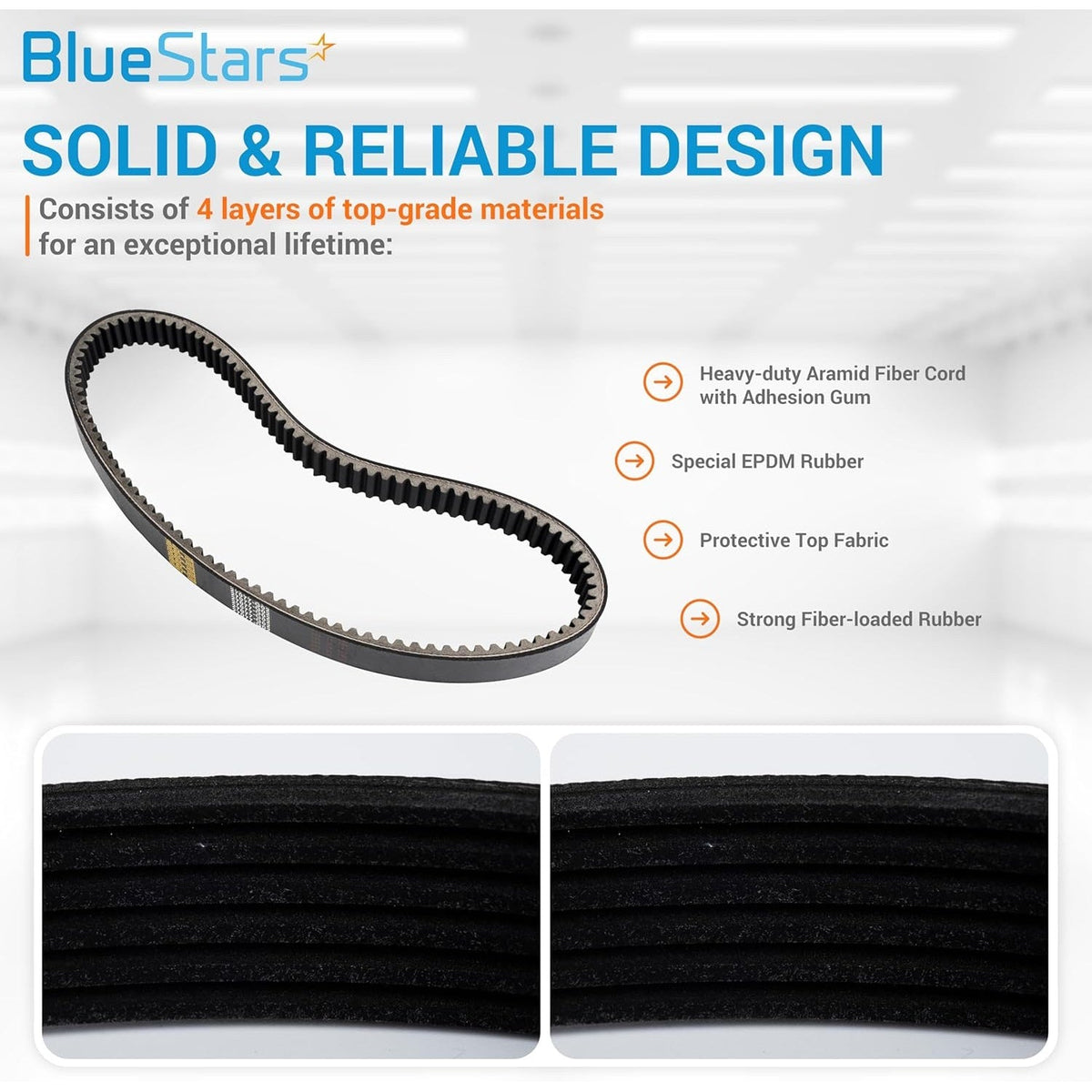 Golf Cart Drive Belt Replaces 27077