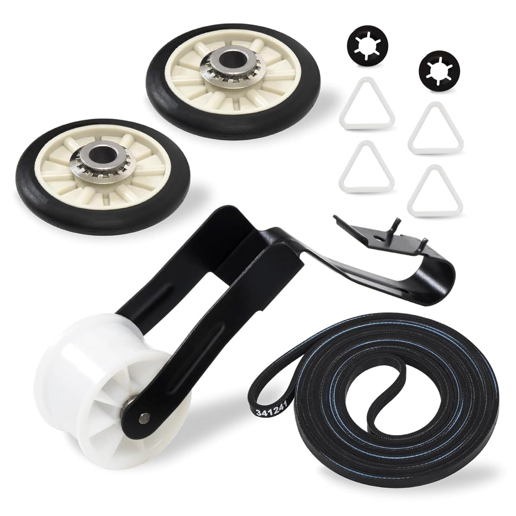 4392065 Dryer Repair Kit with Belt, Idler & Rollers for Whirlpool Kenmore