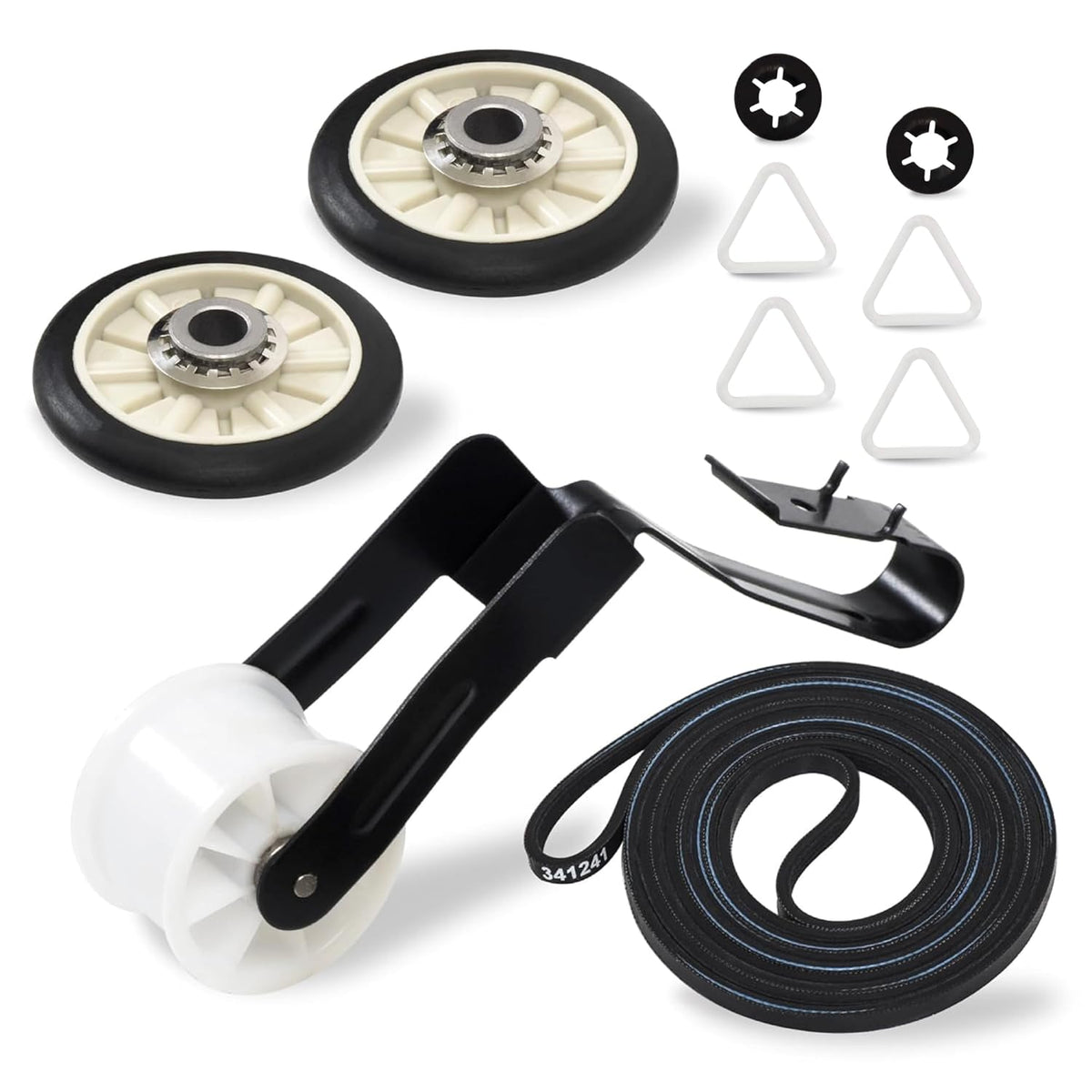 4392065 Dryer Repair Kit with Belt, Idler & Rollers for Whirlpool Kenmore