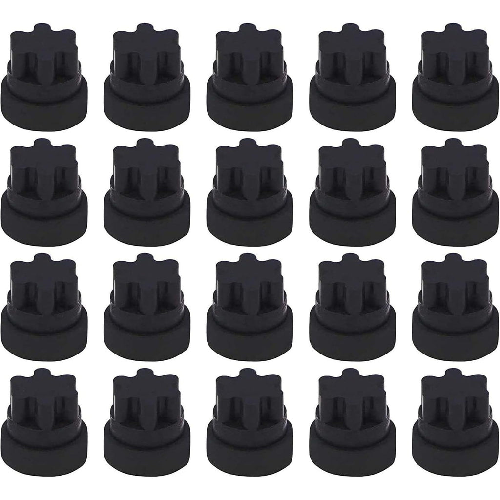 00618112 00637940 Rubber Grate Feet for Thermador Bosch Cooktops - 2 Pack