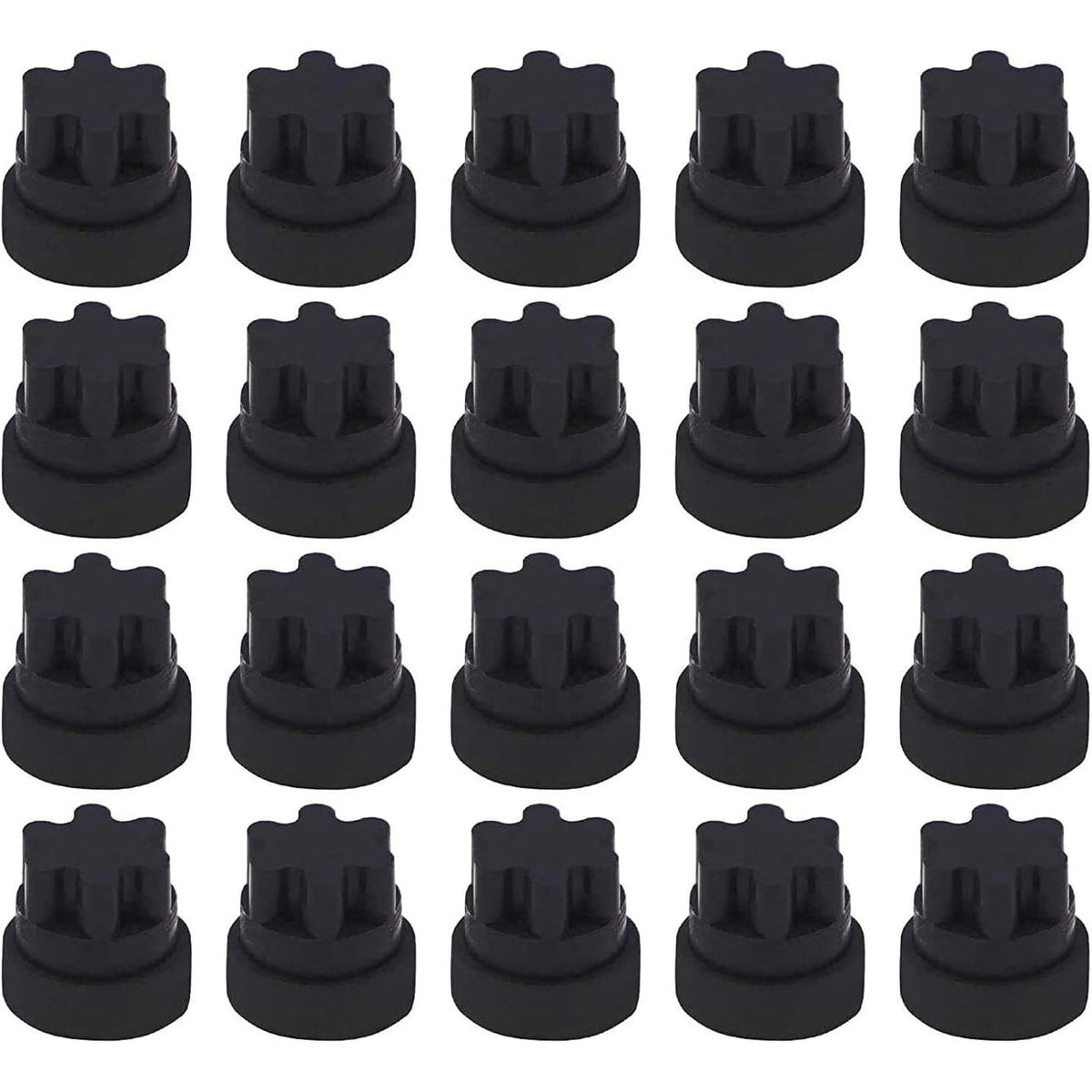 00618112 00637940 Rubber Grate Feet for Thermador Bosch Cooktops - 2 Pack