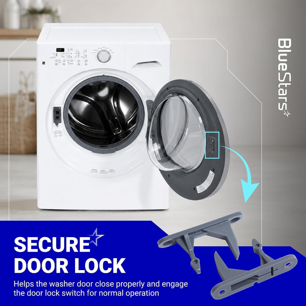131763302 Washer Door Striker for Frigidaire Electrolux Kenmore Washers - 2 Pack