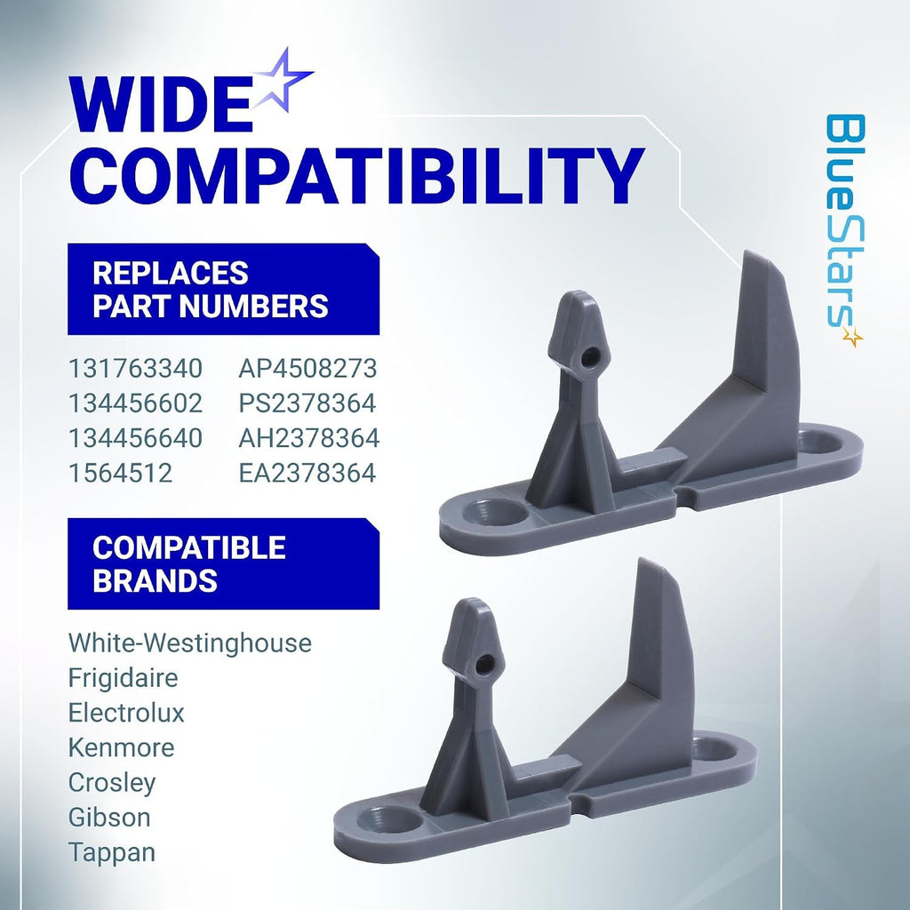 131763302 Washer Door Striker for Frigidaire Electrolux Kenmore Washers - 2 Pack