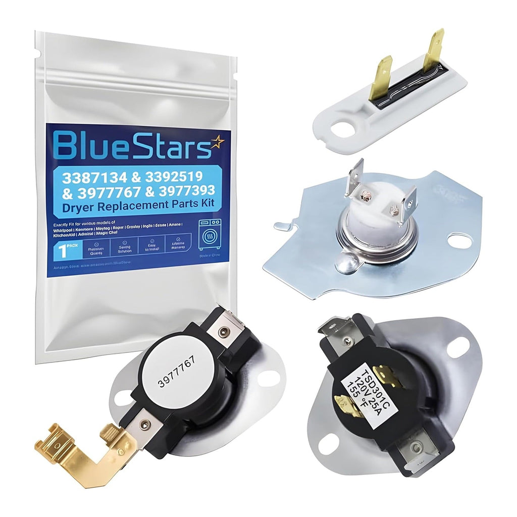3387134 Cycling Thermostat 3392519 Thermal Fuse 3977393 Cut-Off 3977767 Hi-Limit Kit
