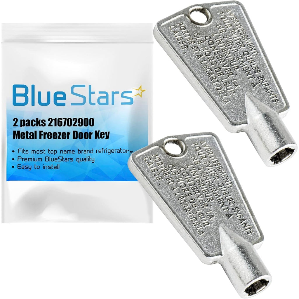 216702900 Freezer Door Key for Frigidaire & Kenmore Freezers - 2 Pack