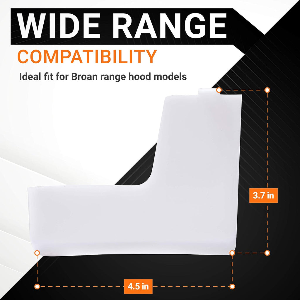 99110437 S99110437 Range Hood Light Lens Cover for Broan Nutone - 2 Pack