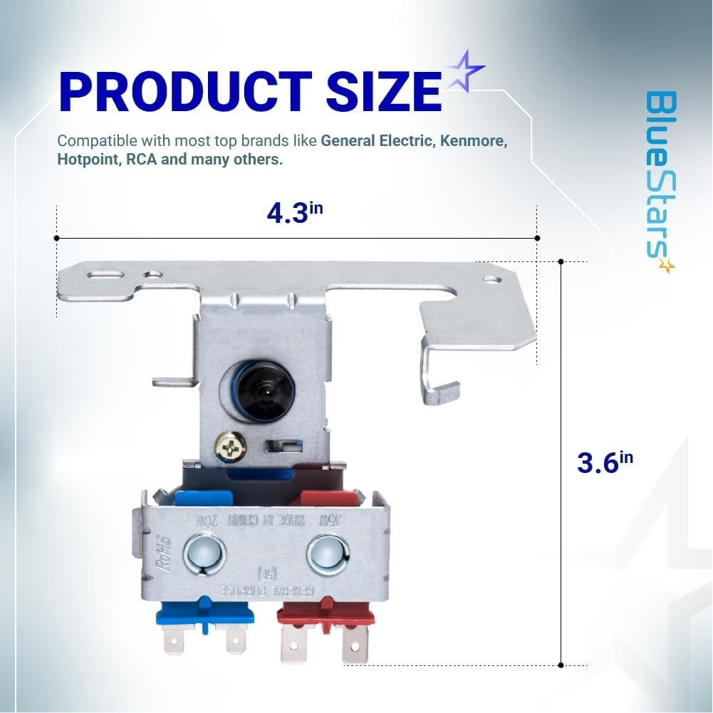 WR57X10051 WR57X10032 Refrigerator Dual Inlet Water Valve for GE Hotpoint Kenmore