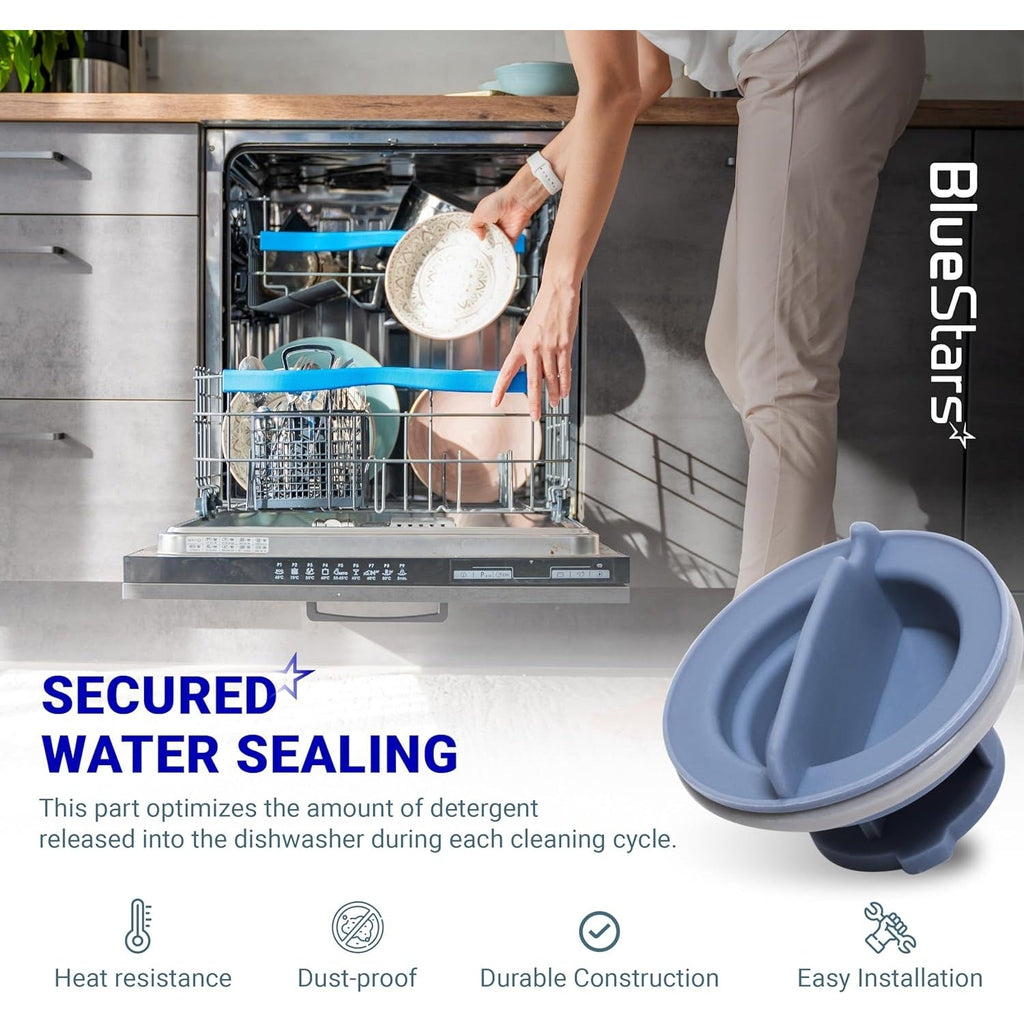 8558307 Dishwasher Dispenser Cap - For Whirlpool Kenmore Dishwashers